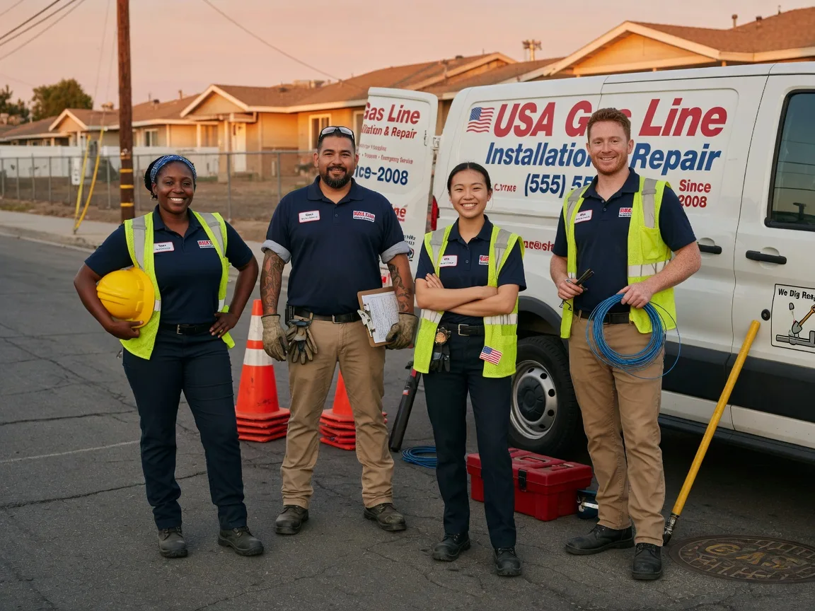 Gas Line Installation company in Andalusia, IL